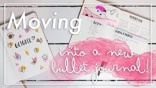 Moving into a new BULLET JOURNAL | OCTOBER Plan With Me | Triple Dutch Door