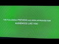Green Screen The Following Preview Rated G 