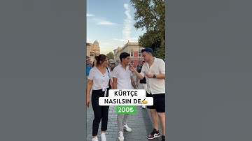 Semih Varol | Kürtçe nasılsın de 200₺ kazan ! | #semihvarol #shorts