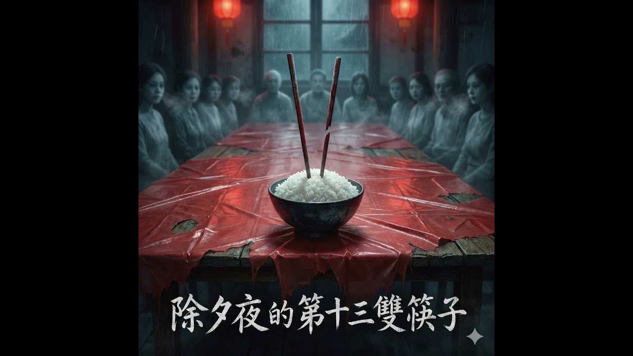 除夕夜，讓我回想起十年前所發生的事。怪談故事－第十三雙筷子