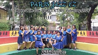 Paris Jazz Ez-line dance || Choreo: Kim Eun Yang( KOR)-February 2024|| LD Bellyra