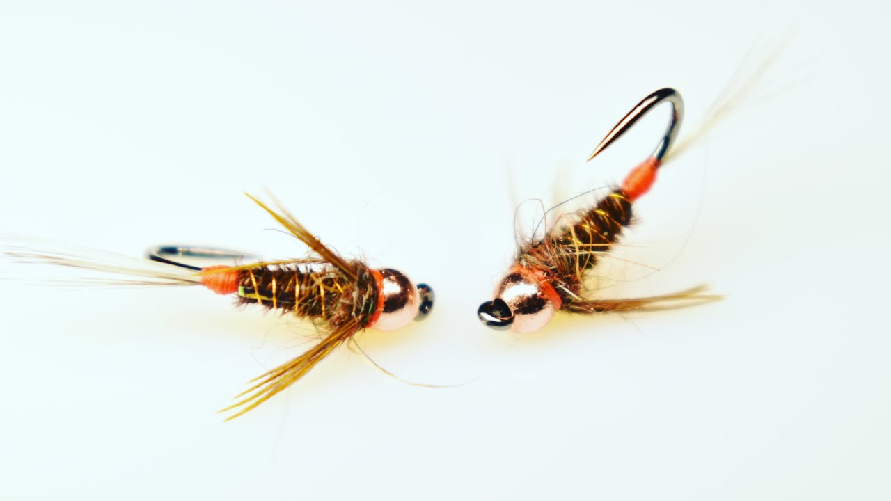 Viazanie bazantej nymfy - zatazovky (tying pheasant copper head nymph)