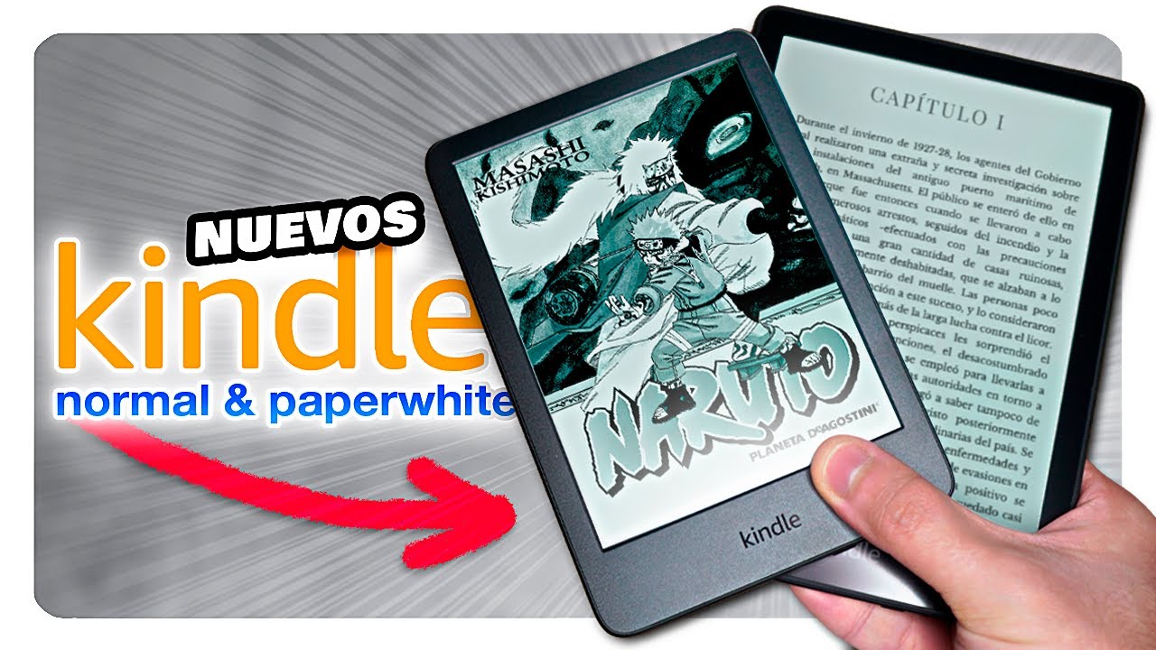 Así es EL NUEVO (y mejor) KINDLE 📚 Paperwhite vs Kindle 2023 