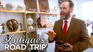 Paul Finds 19th Century Native American Child Moccasins | Day 2 Season 15 | Antiques Road Trip