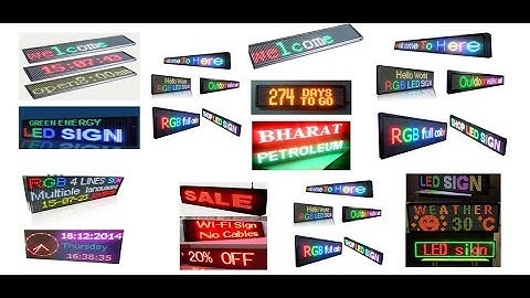 #digital_signage Led Display Board (Digital LED signage),Scrolling Board For Advertising