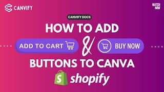 How to Add Shopify's "Buy Now" &amp; "Add to Cart" Buttons to Canva Websites and Social Media