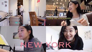 Juilliard•NYC VLOG 줄리아드 2학기 개강 후 한달동안 있었던 일들! 백투뉴욕🗽