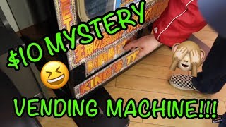 $10 MYSTERY VENDING MACHINE!!!