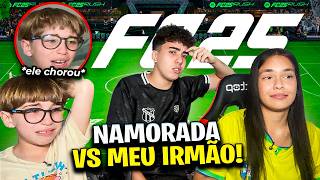Minha Namorada Desafiou Meu Irmãozinho No Fifa Ele Chorou??