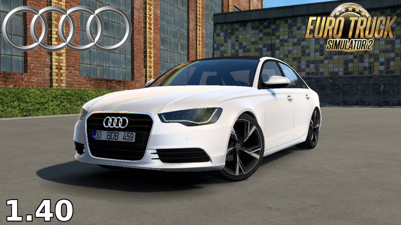  ets2 1 40 audi a6 c7 v3 euro truck simulator 2 mods youtube
