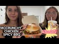 MUKBANG MCCRUNCHY CHICKEN SPICY BBQ! 🍔🤤 (nuovo panino) 