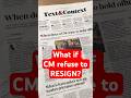 If CM refuses to RESIGN? #namansir #bestiasacademyinchandigarh #upsc