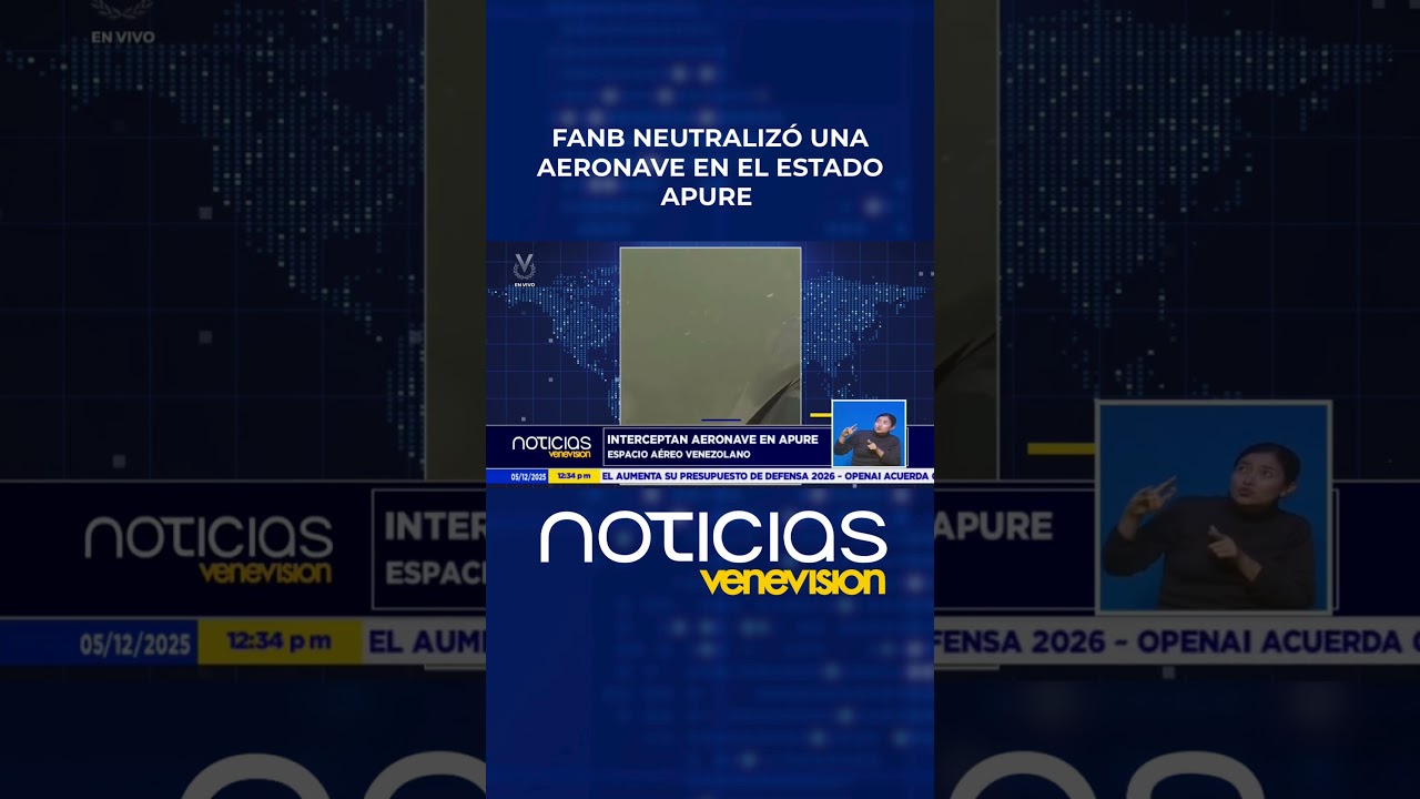 FANB neutralizó una aeronave en el estado Apure