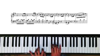 Beethoven - Sonata no. 20 in G Major (II - Tempo di Menuetto, Op. 49 no. 2)