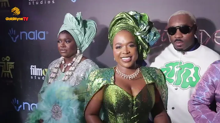 TOYIN ABRAHAM'S INCREDIBLE ENTRANCE AT HER MOVIE PREMIERE, 'IYALODE'