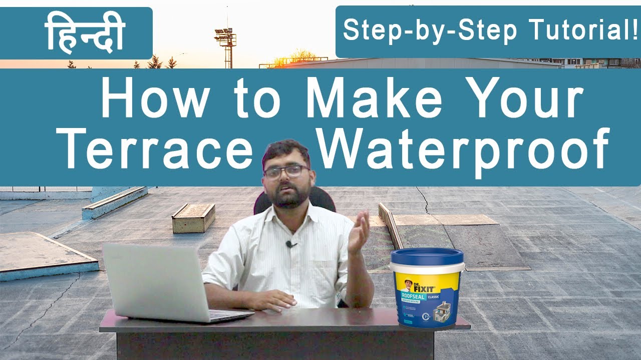 How to Waterproof Your Terrace | Step-by-Step Tutorial! (video lesson)