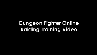DFO Raiding Training Manual