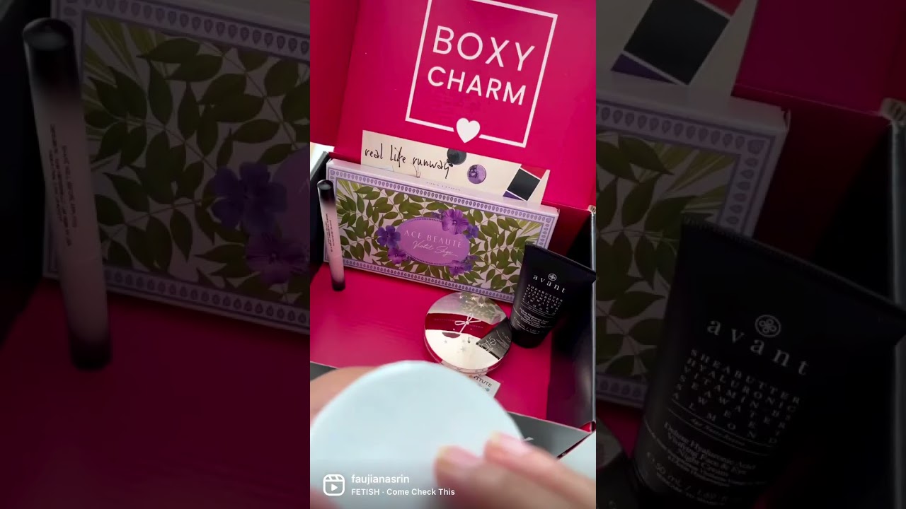 September boxycharm base box just love what I get😍॥Short