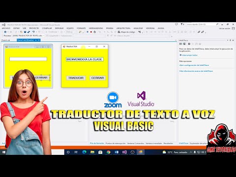 EJERCICIO NO  5 //TRADUCTOR DE TEXTO A VOZ // VISUAL BASIC