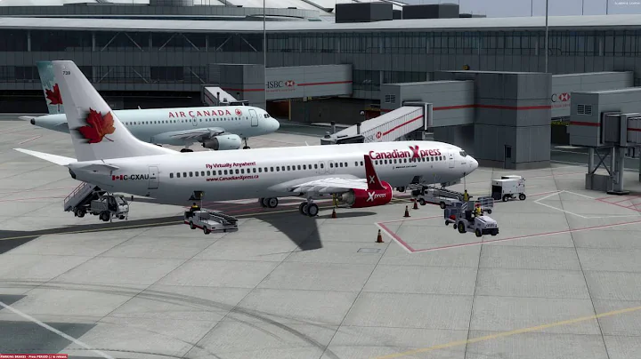 P3D v3.3 Canadian Xpress August 2016 Challenge Toronto (CYYZ) to Atlanta (KATL) Take II