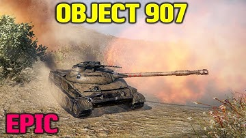 World Of Tanks | Object 907 - 10500 Damage - 10 Kills