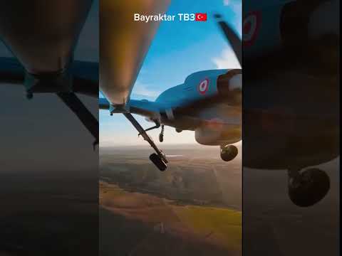 Brand New Bayraktar TB3 Drone🇹🇷👍🔥 #military #defence #nato #russiaukrainewar #aircraft #drone