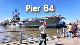 Pier 84 at Hudson River Park NYC | 4K Walking Tour