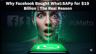 Why Facebook Bought WhatsApp for $19 Billion | The Real Reason