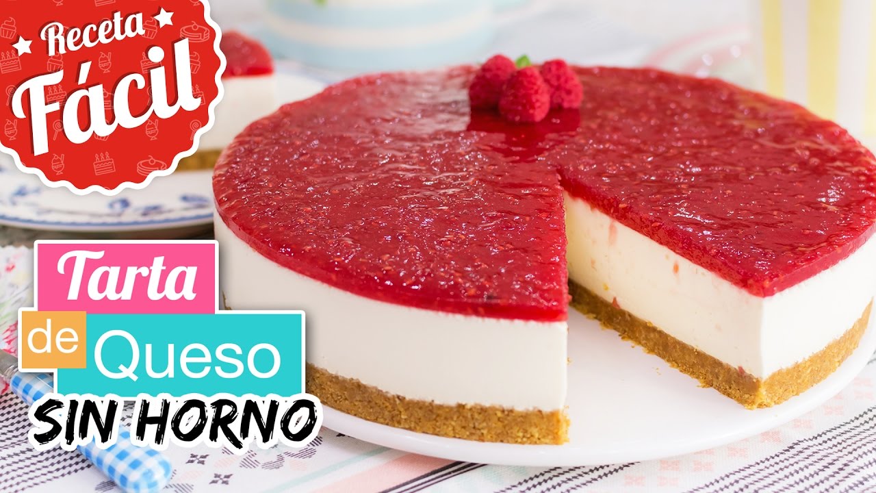 TARTA DE QUESO SIN HORNO | Receta fácil | Quiero Cupcakes! - YouTube