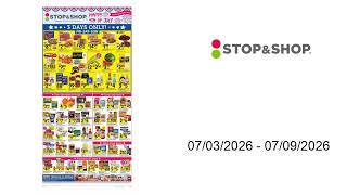 Stop & Shop Weekly Ad - 07/03/2026 - 07/09/2026