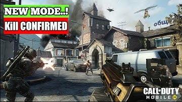 New Mode !!!  COD Mobile | KILL CONFIRMED Mode |  RaJaT Gaming YT