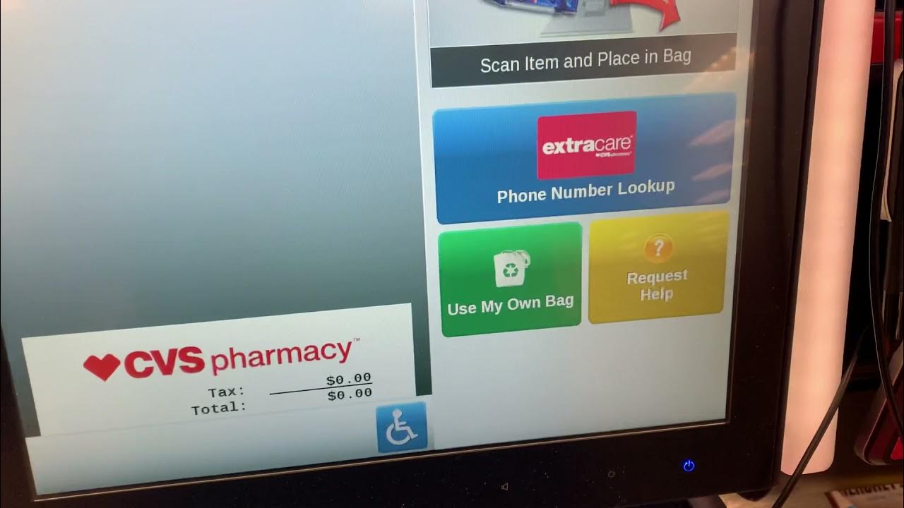 CVS self checkout YouTube