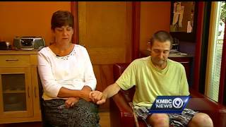 Stroke survivor fights financial, recovery battles
