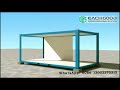 Easy installation of prefabricated house module