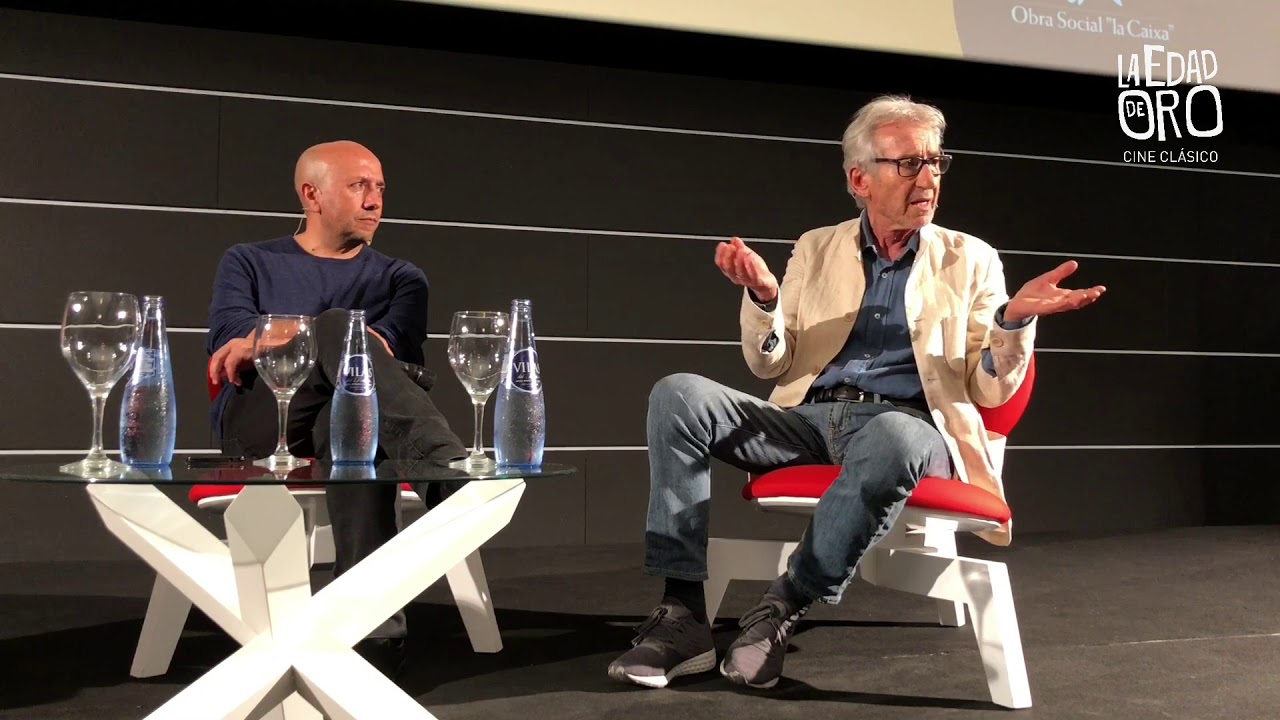 Encuentro José Luis Garci y Pepe Sacristán