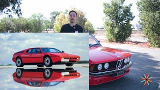 1981 BMW E21 320/6 BAUR  REVIEW | THE RED TARGA PORCHE FROM BMW