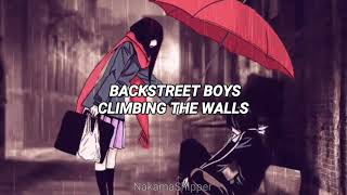 Backstreet Boys - Climbing the walls letra español ❤