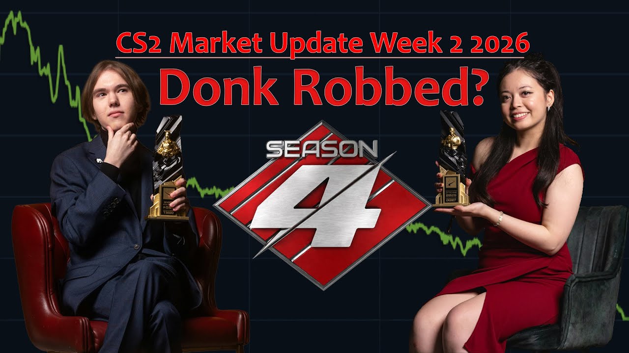 Donk Robbed! Market Crash Looming?│CS2 Skin Market Update