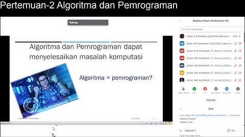 Kuliah Pertemuan 2 Algoritma dan pemrograman