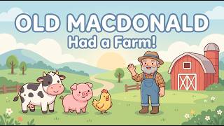 Old MacDonald Had a Farm | Low Stimulation Nursery Rhyme for Toddlers & Babies screenshot 5