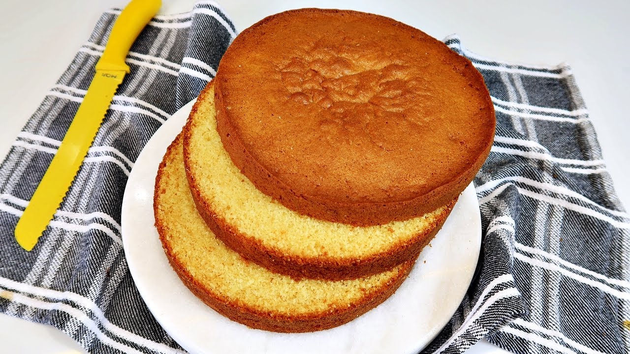 MASSA DE BOLO PROFISSIONAL PERFEITA PRA BOLO DE ANIVERSRIO  SIMPLES E FCIL