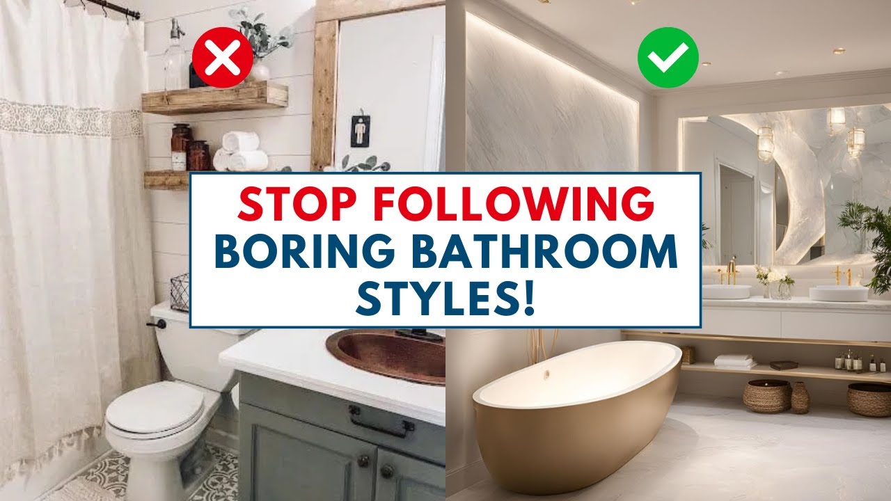 Elegant Master Bathroom Trends 2025 | Luxurious Vanity Setup | Chic ...
