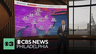 Wind advisory in effect across Philadelphia region on Halloween with gusts above 40 mph