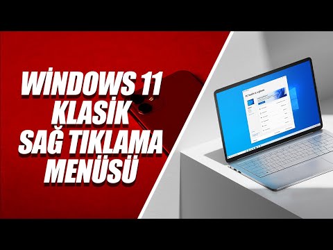 Windows 11’de Klasik Sağ Tıklama Menüsünü Geri Getirme