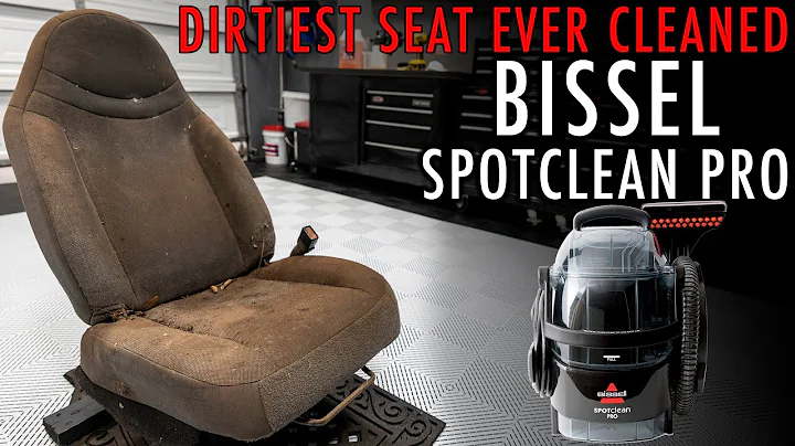 BISSELL SPOTCLEAN PRO THE DIRTIEST SEAT I HAVE EVE...