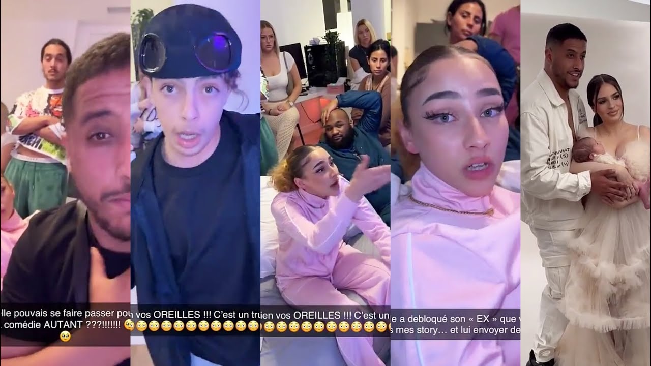 Nasdas:Lyna a trompé 4bdv avec une fille😨, un Tiktokeur,elle a envoyé ses photos à son ex 😨😨(lyna