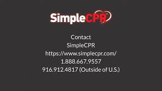 Simple CPR   CPR Online Classes & Certification for Groups & Individuals