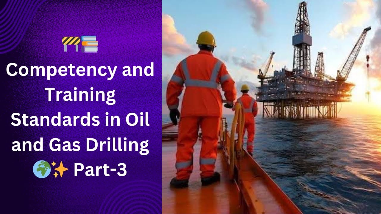 🚧📚 Competency and Training Standards in Oil and Gas Drilling 🌍 Part-3 ...