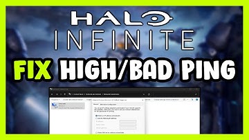 How to FIX Halo Infinite High/Bad Ping & Packet Loss!
