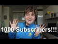 I Reached 1000 Subscribers!